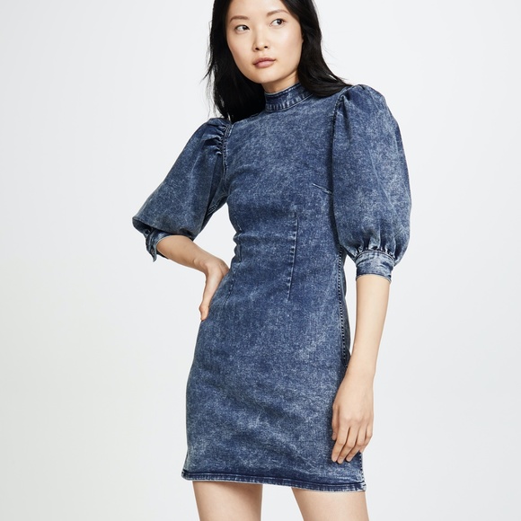 Ganni Dresses & Skirts - GANNI Cult Denim Dress - Size 36/ US 6